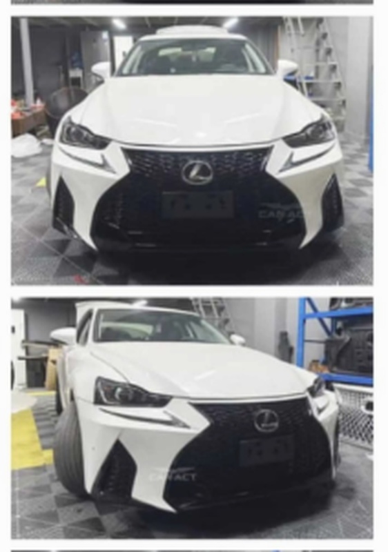 Передний обвес на Lexus is 250